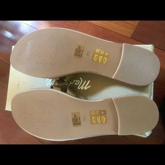 Madewell Wavy Sandals in Snake Embossed Leather